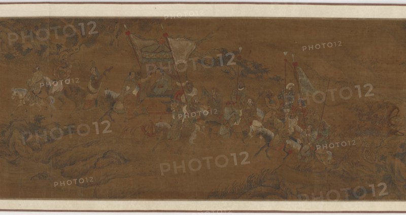 Cai Wenji Returning to China, 16th-17th century. Formerly attributed to Chen Juzhong.