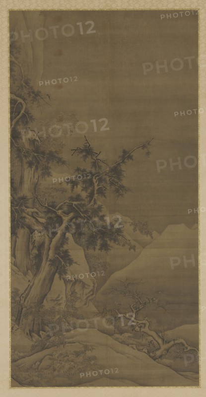 Birds in Wintry Trees, 16th-17th century. Formerly attributed to Li Di.