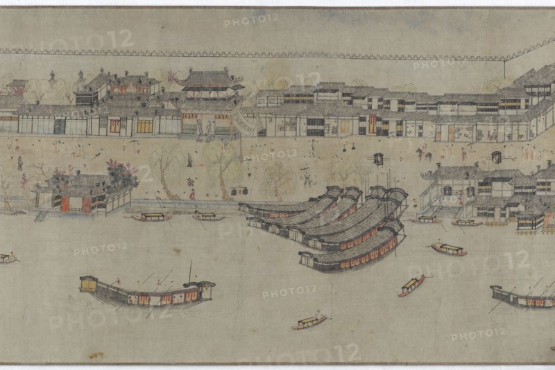 Scenic Attractions of West Lake, 14th century. Formerly attributed to Li Song.