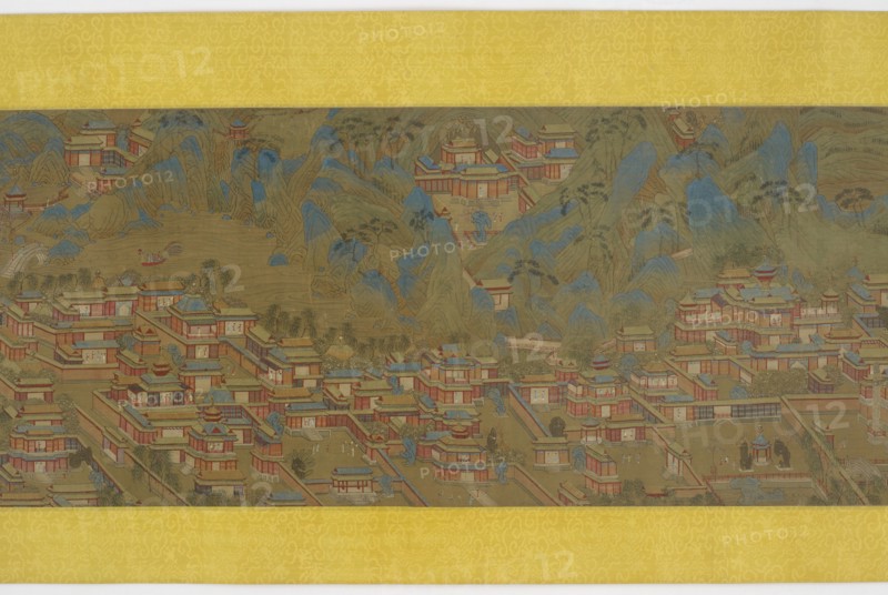 Imperial palaces, 17th century. Formerly attributed to Zhao Boju.