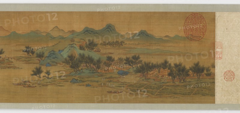 Mountain Mist, Spring Morning, 17th century. Formerly attributed to Zhao Bosu.