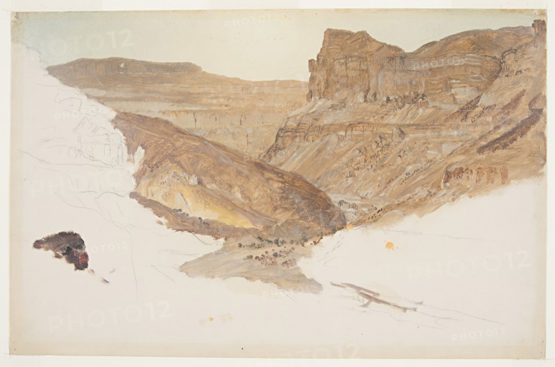 Mountain Stream, Yemen Valley, Palestine, 1868.