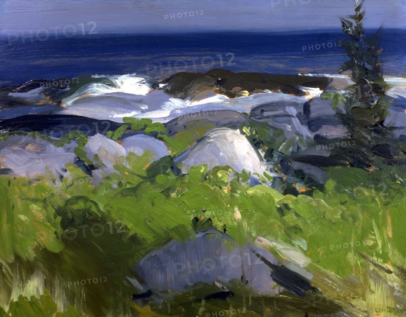 Vine Clad Shore--Monhegan Island, 1913.