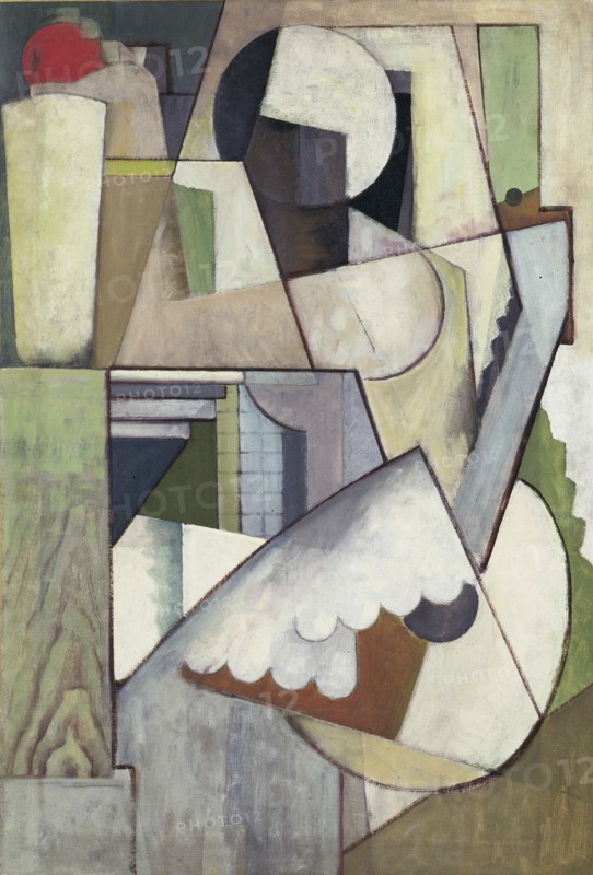 Figure with Guitar II, 1914.
