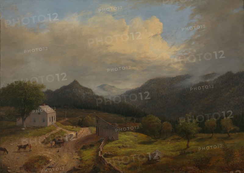 Tavern in New Boston, Vermont, 1855.