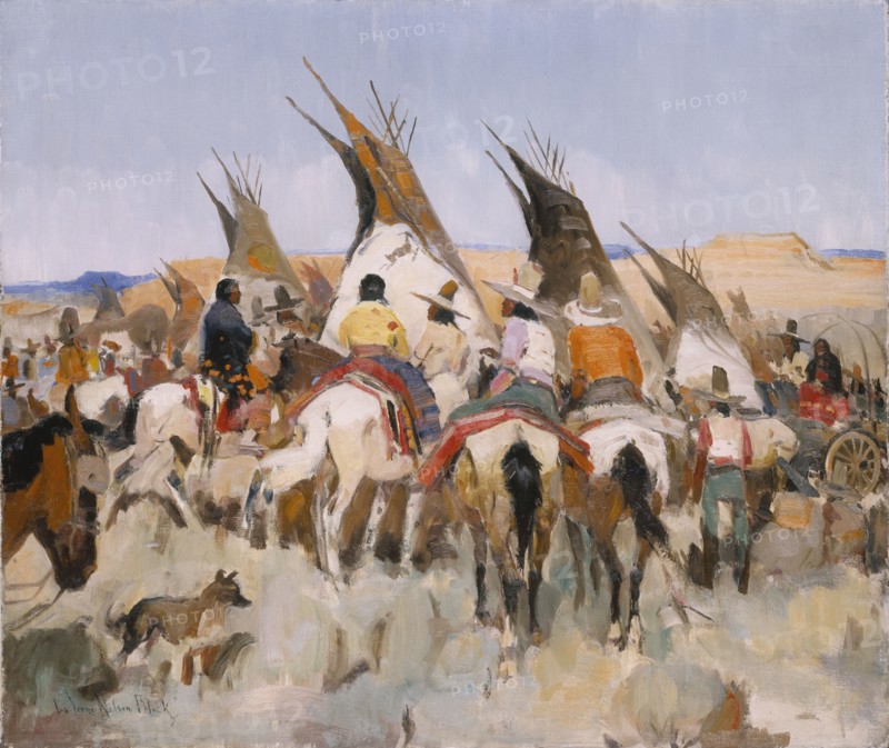 Ceremonial at Black Lake, 1938.