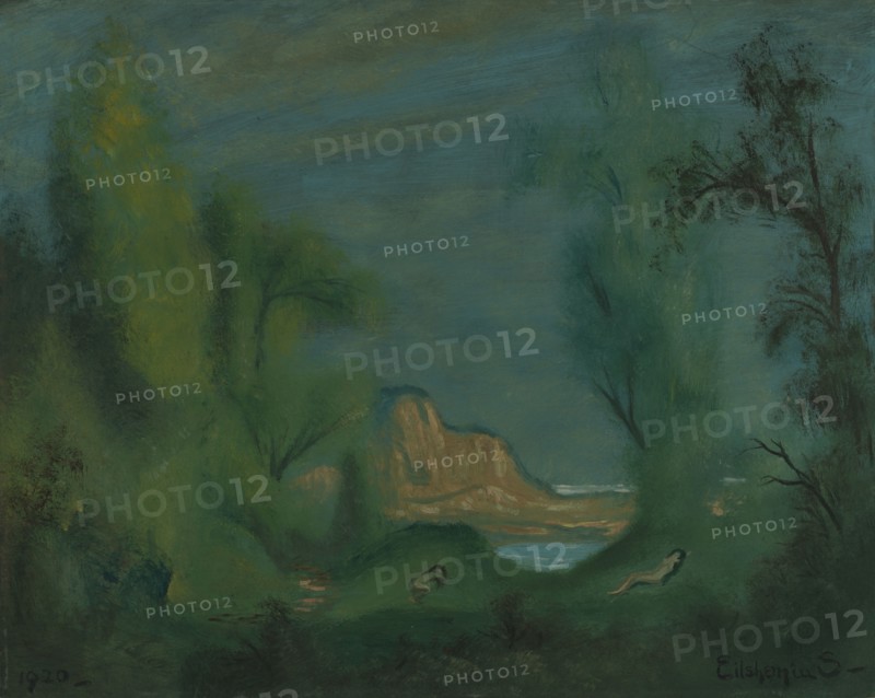 Nymphs Sleeping, 1920.