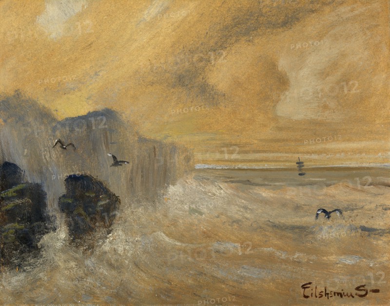 Rocky Seashore, late 19th-early 20th century.