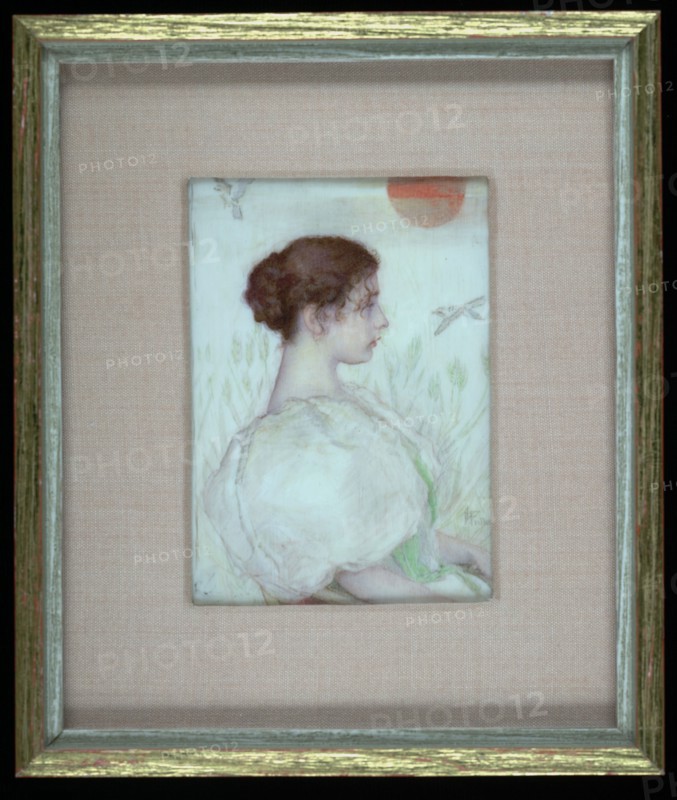 Head of a Young Girl, ca. 1900.