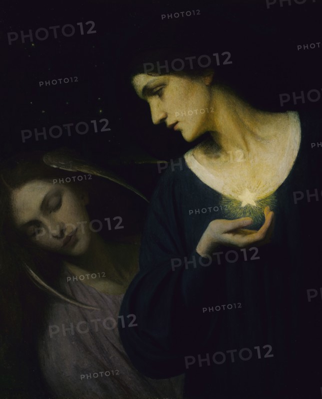 Night and Her Daughter Sleep, 1902.