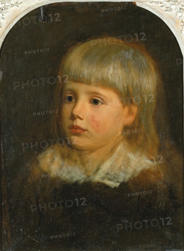 Charles Downing Lay, Portrait of the Artist's Son, ca. 1881-1883.