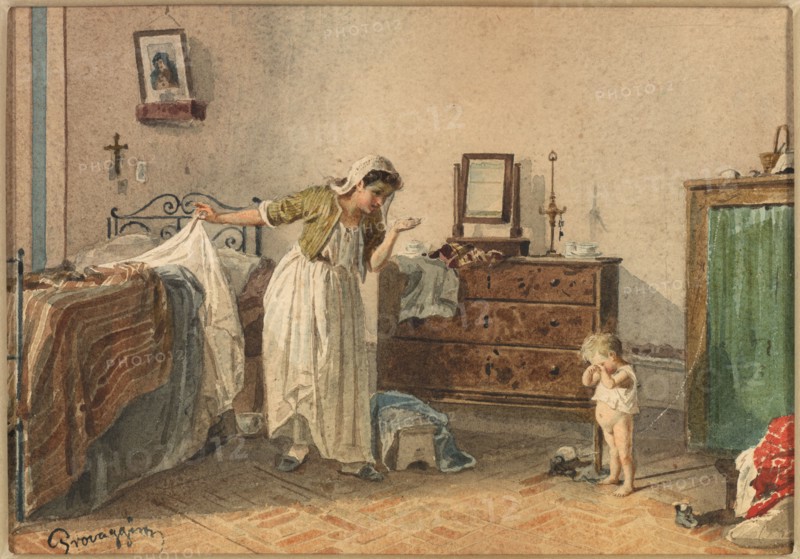 Reprimand, 19th century.