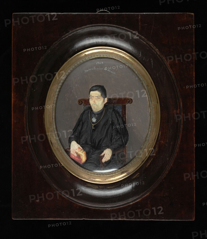 Clerigo desconocido (Unknown Cleric), 1843.