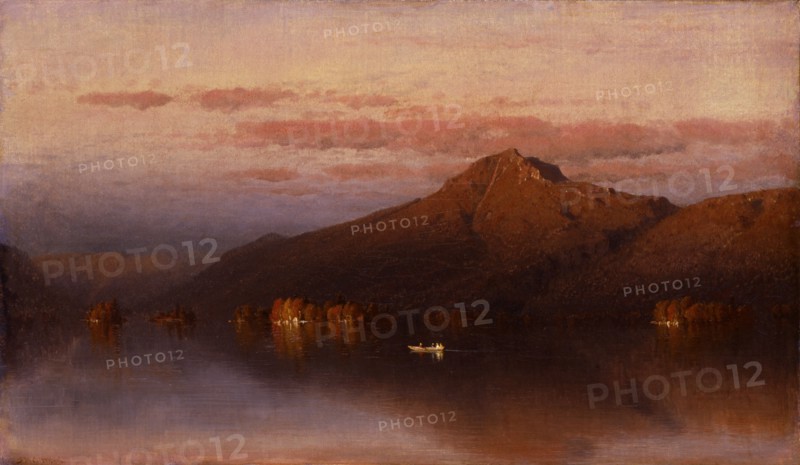 Whiteface Mountain from Lake Placid, 1866.