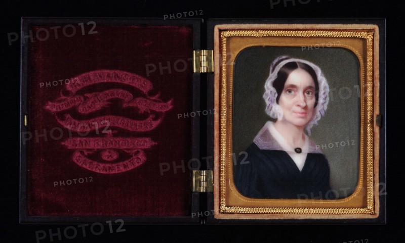 Sarah Carter Stearns, ca. 1845.