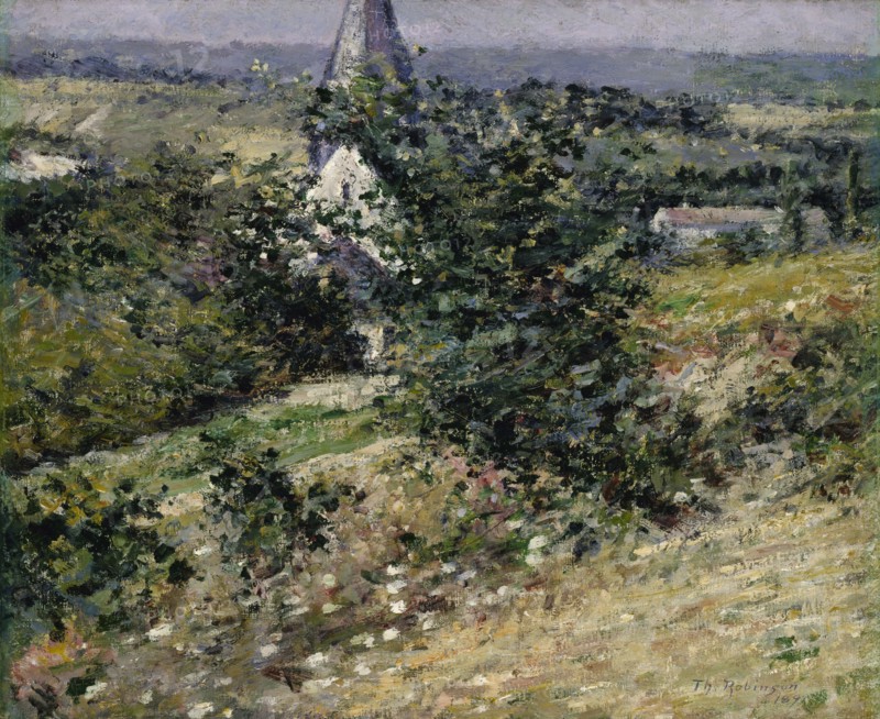 Old Church at Giverny, 1891.