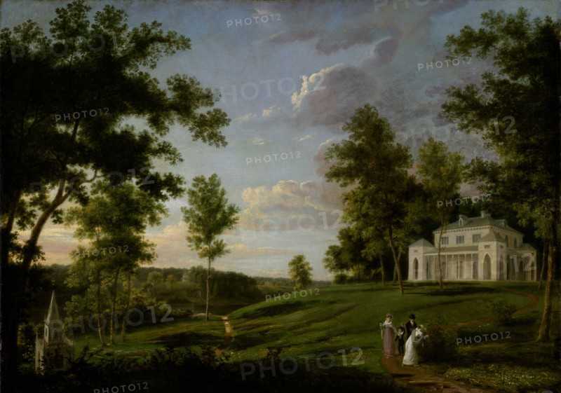 Southeast View of "Sedgeley Park," the Country Seat of James Cowles Fisher, Esq., ca. 1819.
