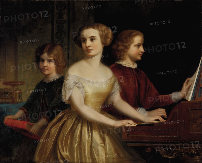 The Parmly Sisters, ca. 1857. Louisa, Mary and Julia.