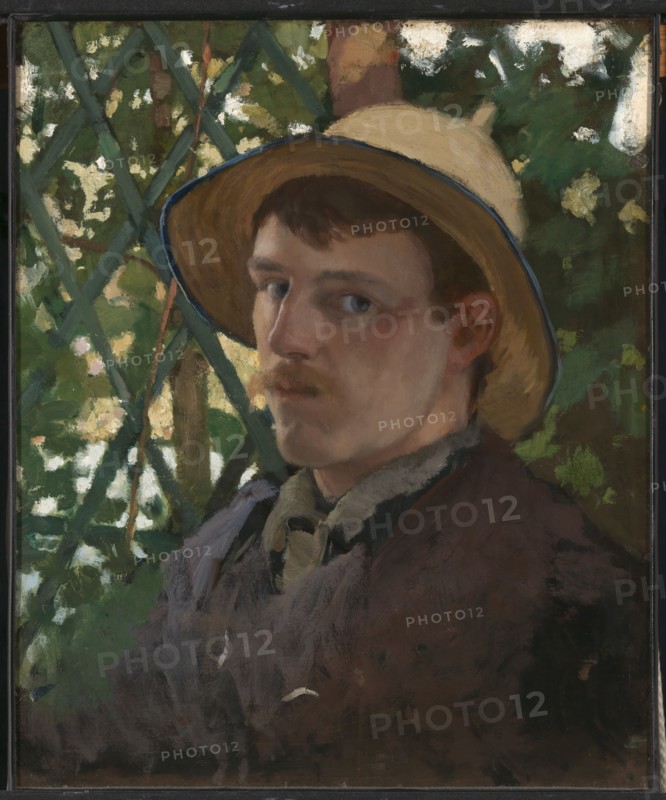 Self-Portrait at Montigny, 1876.
