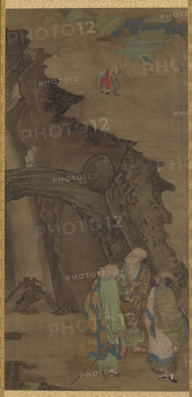 The Rock Bridge at Mount Tiantai, 1178.