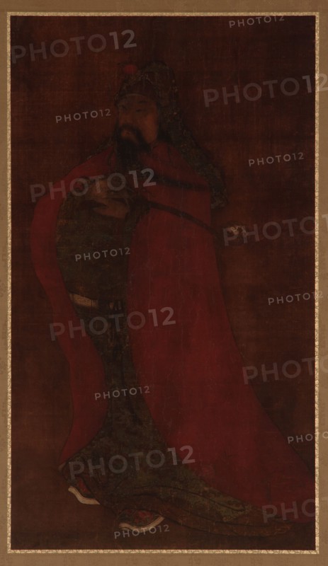 Portrait of a Han emperor, 1279-1368.