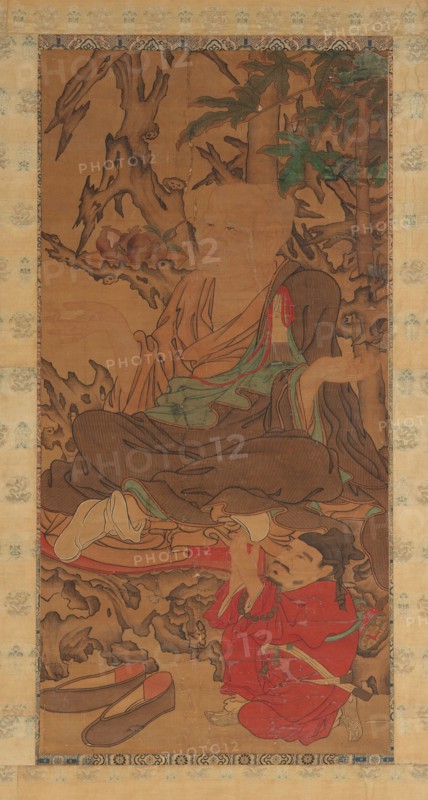 Luohan and Attendant, 1368-1644.
