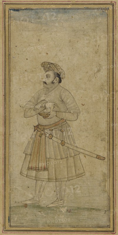 Portrait of an officer, 17th century.