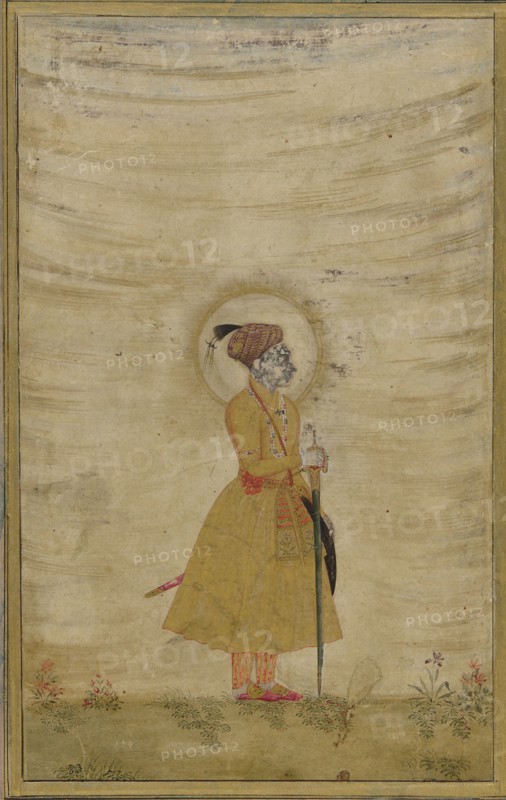 Portrait of an emperor, 18th century.