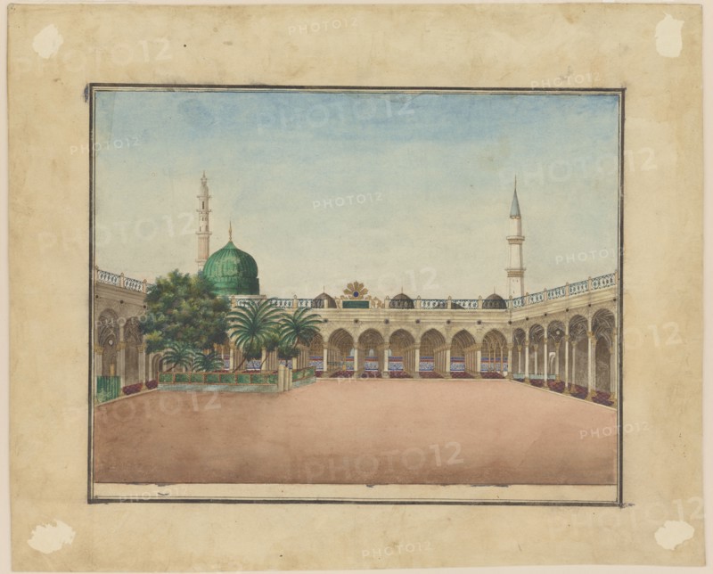 Tomb of the Prophet at Medina, 19th century.