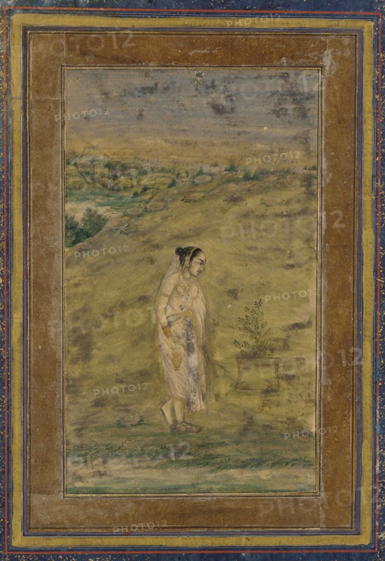 A girl by the waterside, early 17th century.
