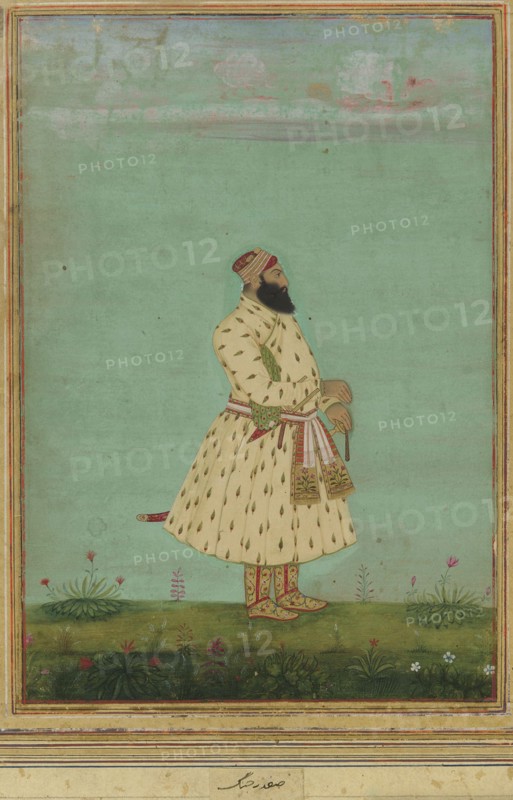 Portrait of Safdar Jang, early 18th century.