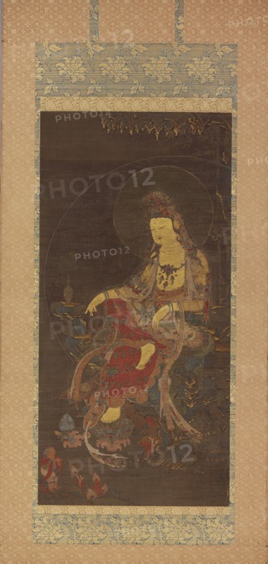 Water-Moon Avalokiteshvara (Suwol Gwaneum bosal), mid-14th century.