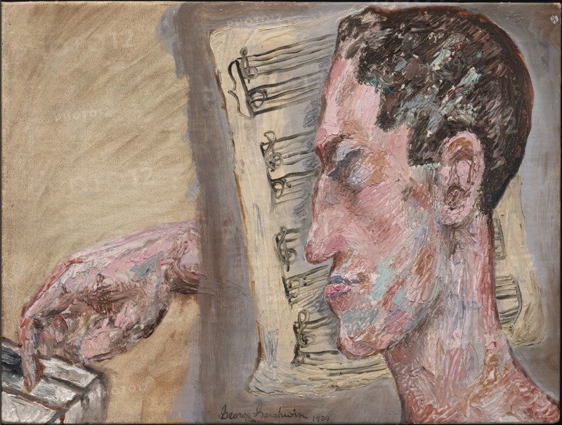 George Gershwin Self-Portrait, 1934.