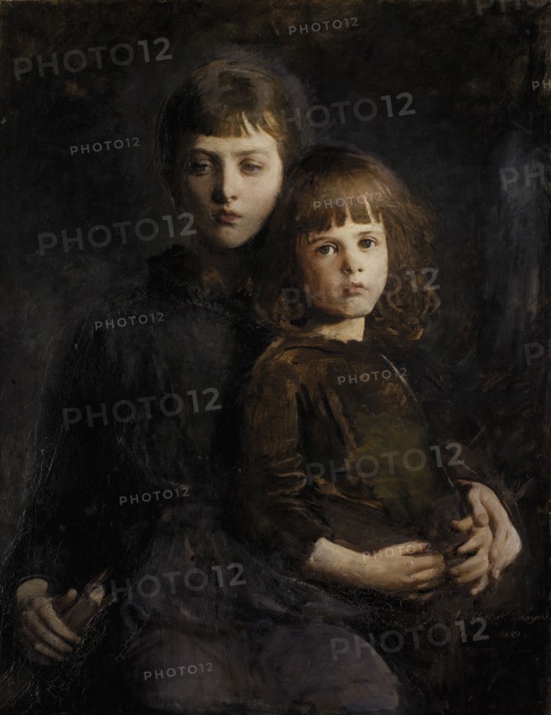 Brother and Sister (Mary and Gerald Thayer), 1889.
