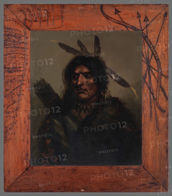 Indian Man with Quiver, 1886.