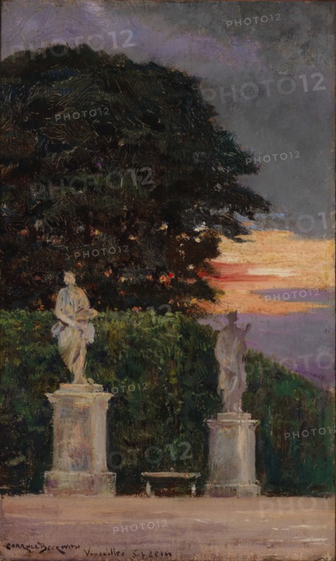 Corner of the Terrace, Versailles, 1911.