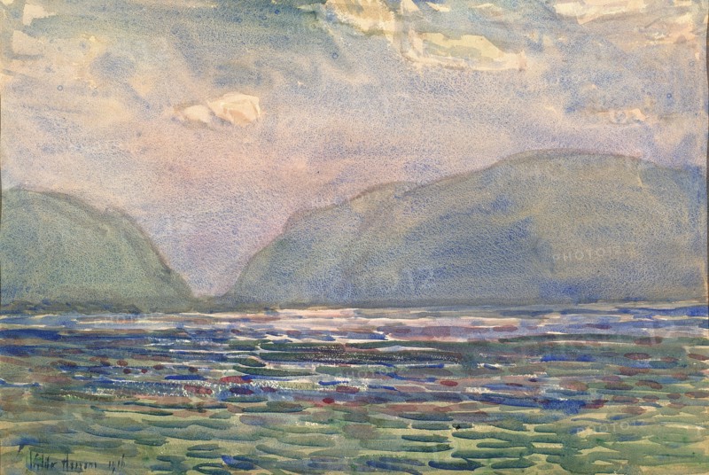 Noon above Newburgh, 1916.
