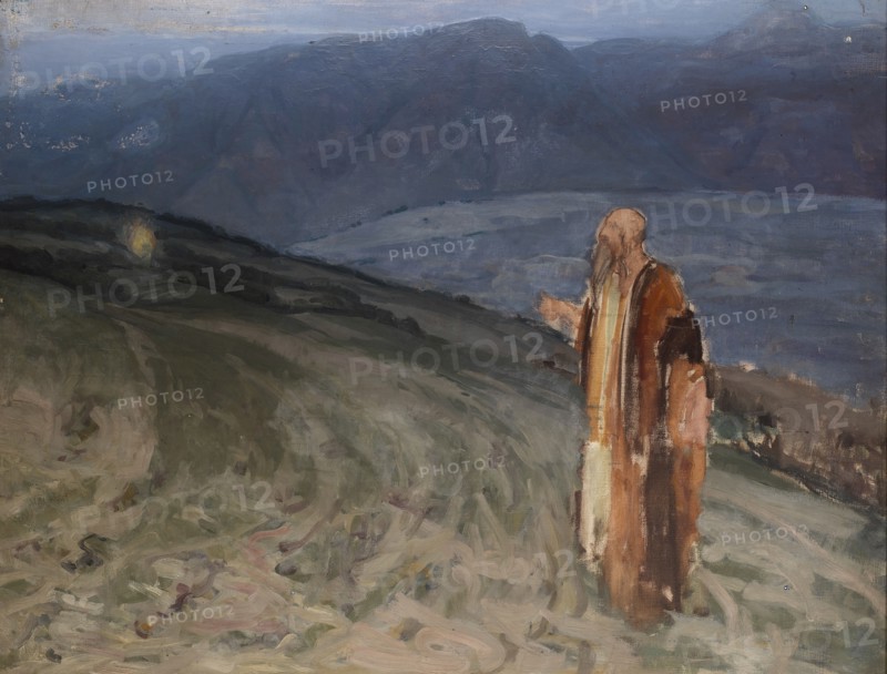 Study for Moses and the Burning Bush.