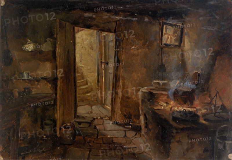 Interior of a Kitchen, n.d.