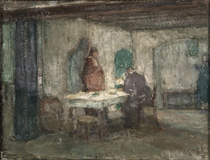 And He Disappeared out of Their Sight, ca. 1898.