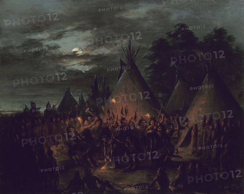 Scalp Dance, Sioux, 1845-1848.