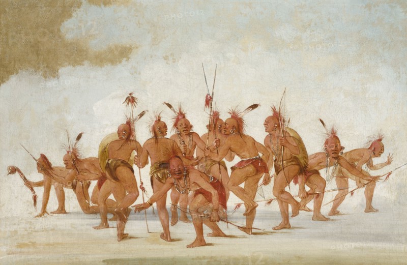Discovery Dance, Sac and Fox, 1835-1837.