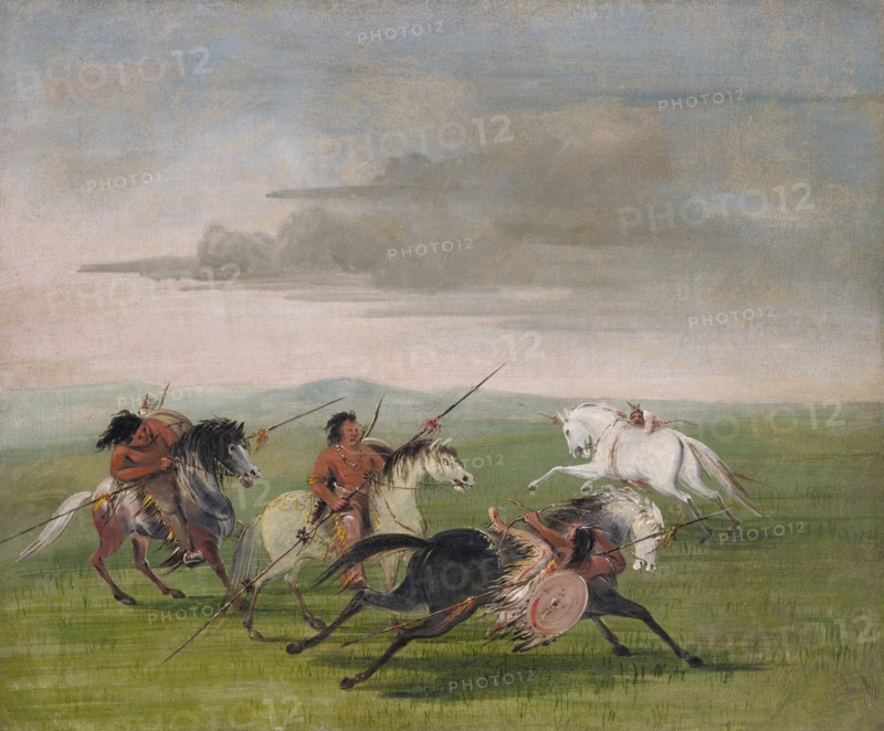 Comanche Feats of Horsemanship, 1834-1835.