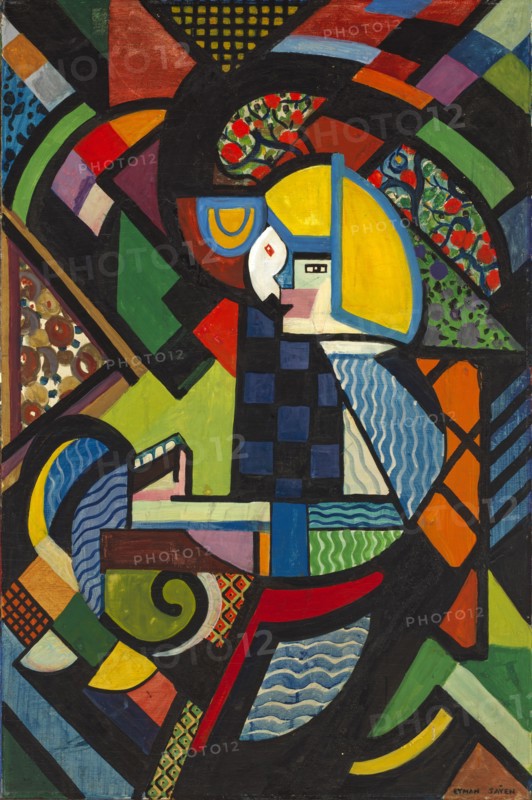Daughter in a Rocker, 1917-1918.