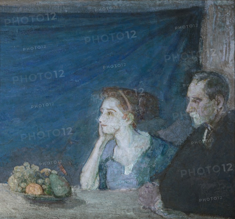 Portrait of Mr. and Mrs. Atherton Curtis with Still Life, n.d.