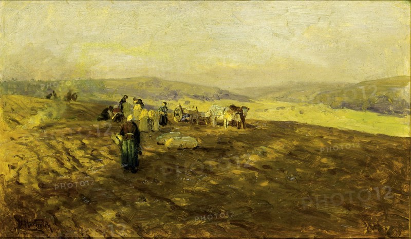 Potato Gleaners, n.d.
