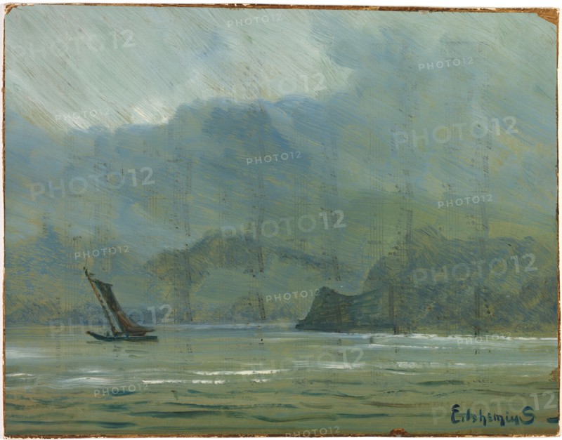 Pale Blue Landscape, n.d.