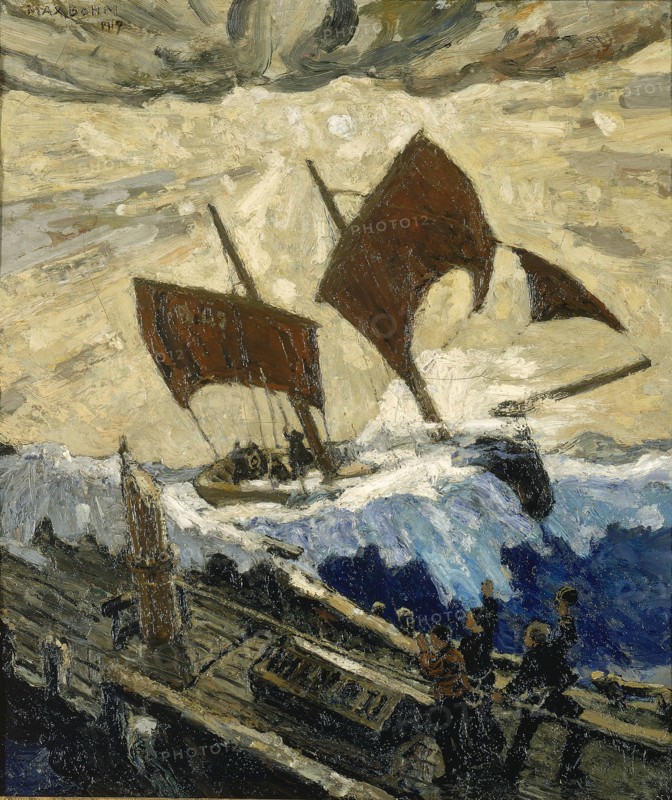 An Incident on the English Channel, 1919.