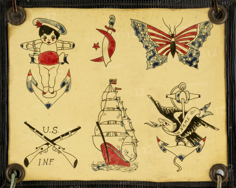 Tattoo Flash, 20th century.