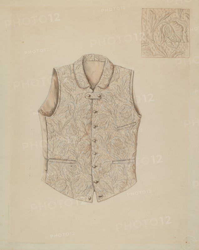 Vest, c. 1936.